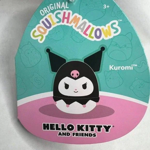Squishmallows Kuromi Plush - Picture 3 of 3